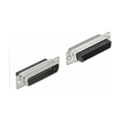 D-Sub HD 44 Pin Crimp Stecker zu 2 x RJ45 Buchse mit Montagesatz beige — Buy in Cyprus with Fast Delivery
