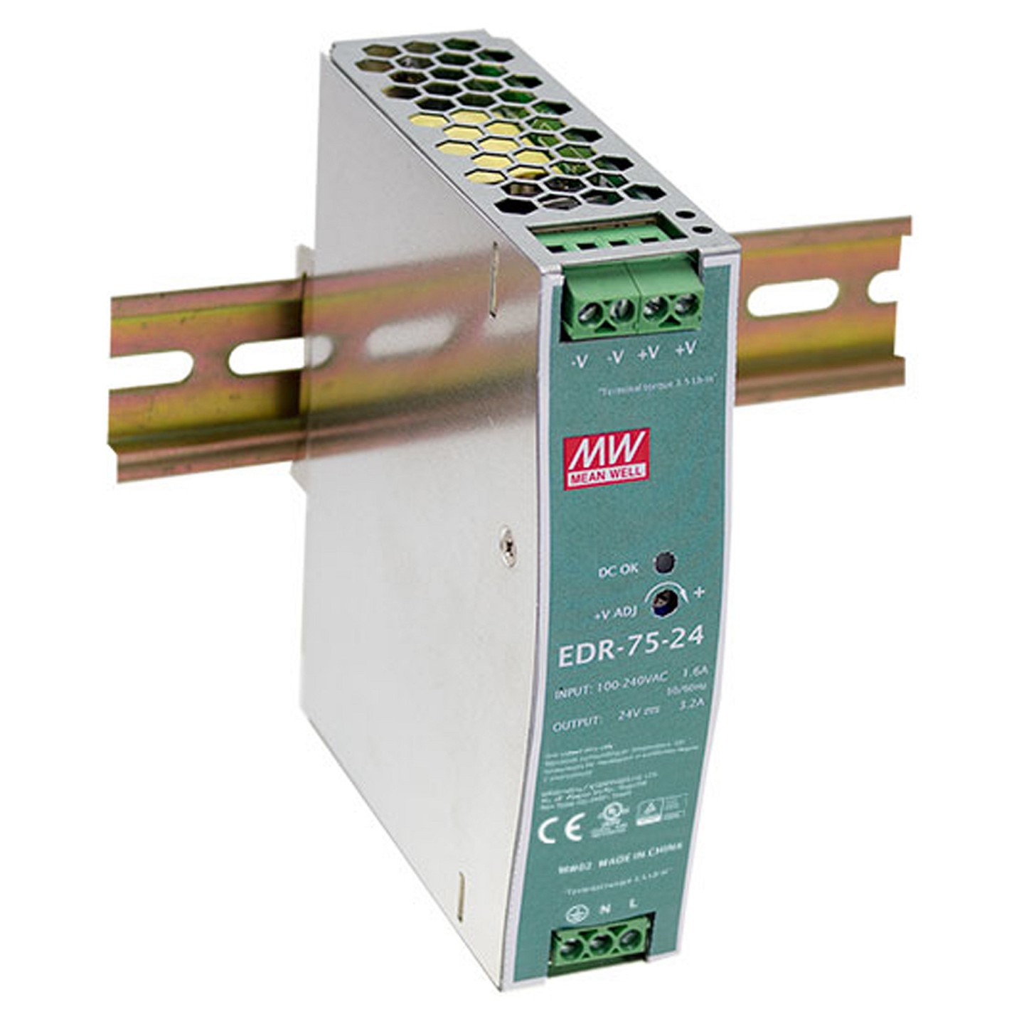 ind. Netzteil POW-4821 48VDC 75W DIN-Schiene PoE — Buy in Cyprus with Fast Delivery