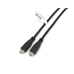 Equip Kabel USB-C 2.0 - to C St St 2.00m 3A 480Mbps sw — Buy in Cyprus with Fast Delivery