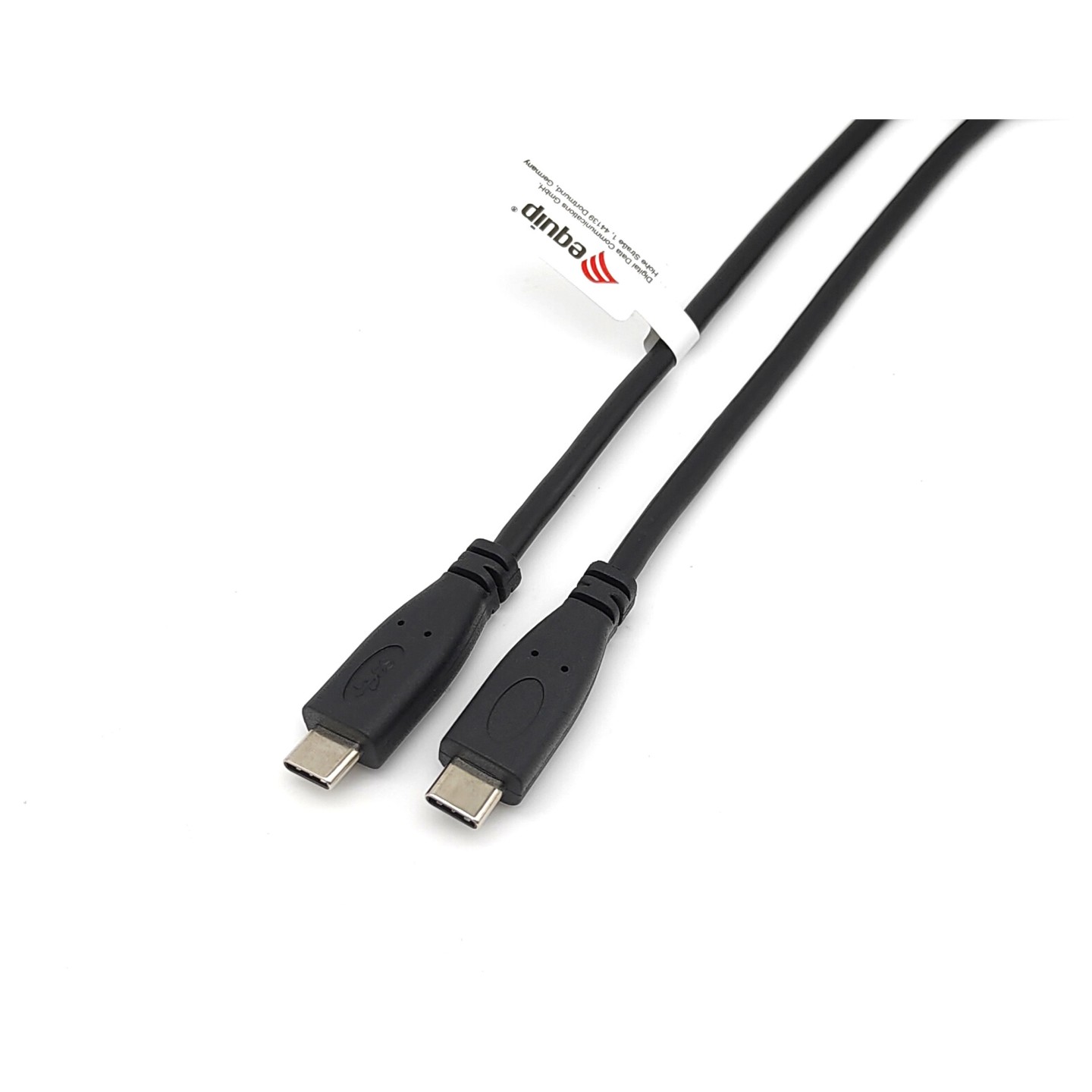 Equip Kabel USB-C 2.0 - to C St St 2.00m 3A 480Mbps sw — Buy in Cyprus with Fast Delivery