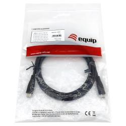 Equip Kabel USB-C 2.0 - to C St St 2.00m 3A 480Mbps sw — Buy in Cyprus with Fast Delivery