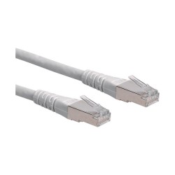 ROLINE Patchkabel Kat.6 Class E S FTP PiMF grau 0.3m — Buy in Cyprus with Fast Delivery