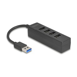 USB Hub 4 Port USB 5 Gbps mit 4 x USB Typ-A Buchse schwarz — Buy in Cyprus with Fast Delivery