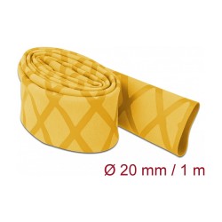 Schrumpfschlauch X-Muster rutschfest 1 m x 20 mm gelb — Buy in Cyprus with Fast Delivery
