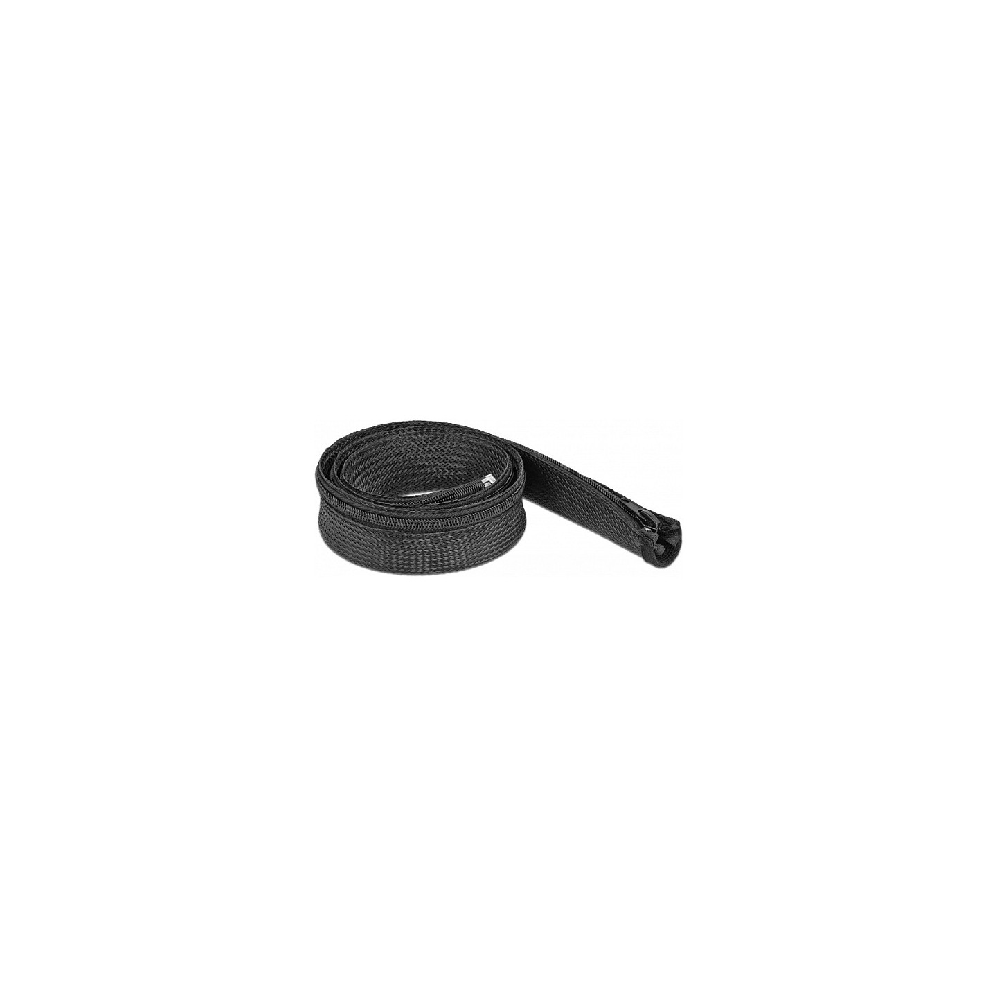 Geflechtschlauch mit Reißverschluss hitzebeständig 1 m x 30 mm schwarz — Buy in Cyprus with Fast Delivery