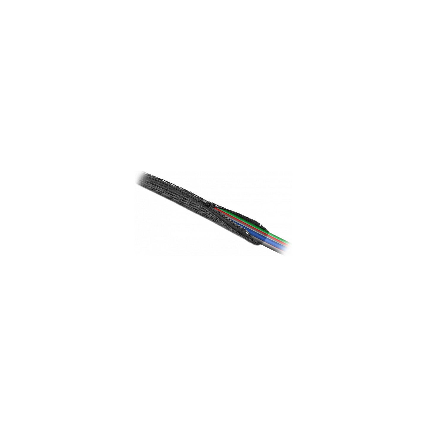 Geflechtschlauch mit Reißverschluss hitzebeständig 1 m x 30 mm schwarz — Buy in Cyprus with Fast Delivery