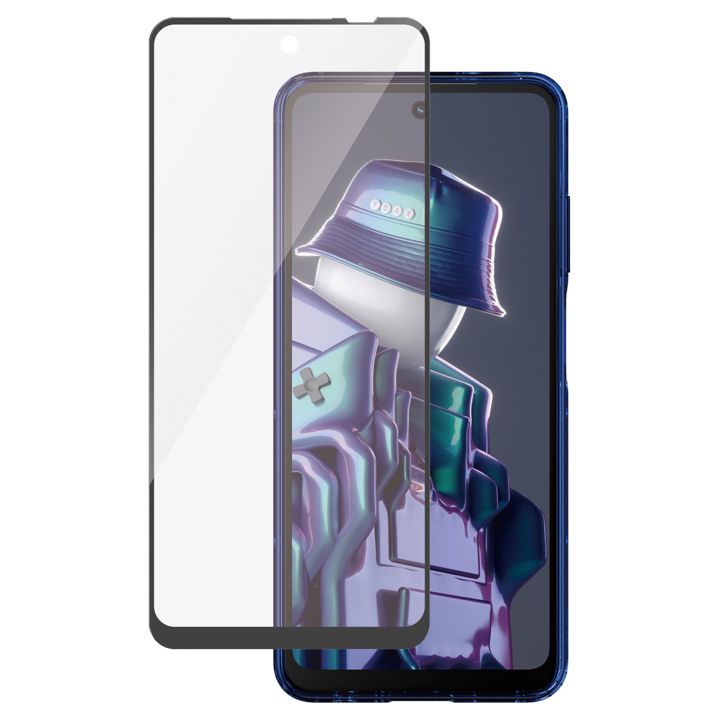 PanzerGlass Screen Protector w. Black Frame HMD Fusion UWF — Buy in Cyprus with Fast Delivery