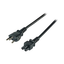 EFB Netzkabel Schweiz Typ 12 - C5 180°.sw.1.8m.3x0.75mm — Buy in Cyprus with Fast Delivery