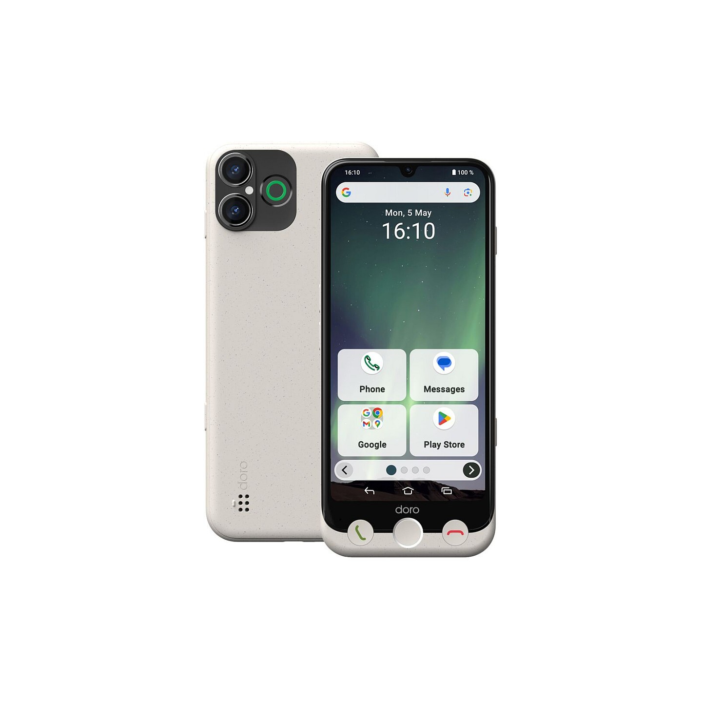Doro Aurora A30 graphit + Wireless Charging Station — Buy in Cyprus with Fast Delivery