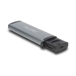 USB 5 Gbps Kartenleser mit SD und Micro SD Slot und Aufbewahrungsfächern für Speicherkarten