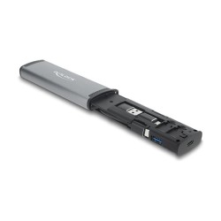 USB 5 Gbps Kartenleser mit SD und Micro SD Slot und Aufbewahrungsfächern für Speicherkarten