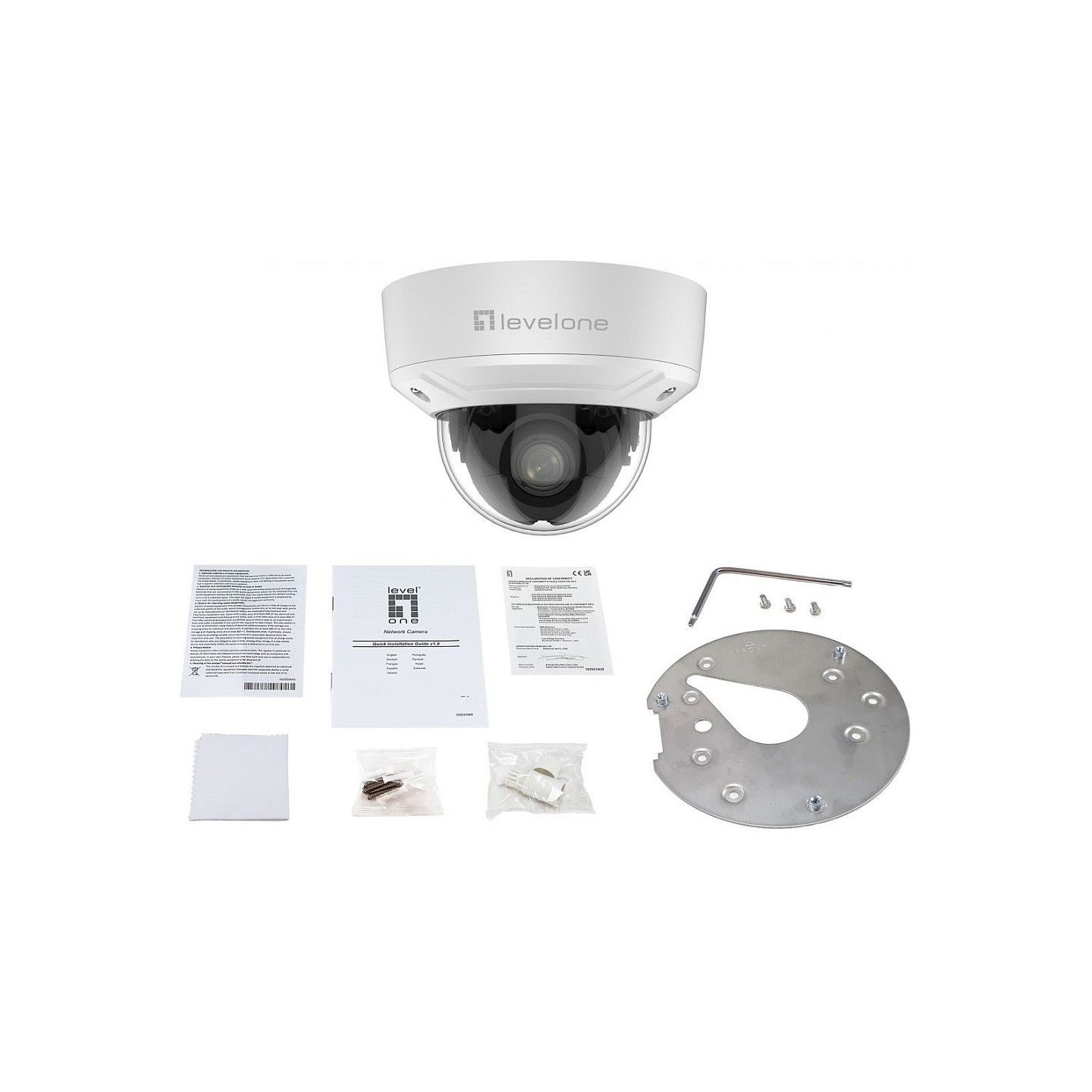 IPCam FCS-3461 Dome Out 2MP H.265 IR 10W PoE — Buy in Cyprus with Fast Delivery