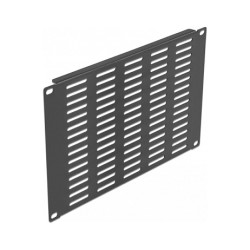10? Netzwerkschrank Panel mit Lüftungsschlitzen horizontal 4 HE schwarz — Buy in Cyprus with Fast Delivery