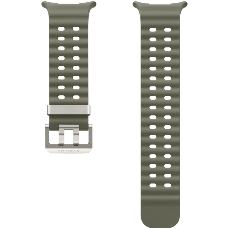 Buy Samsung Marine Band - Galaxy Watch Ultra Replacement Strap - Green with Silv... in Cyprus, Nicosia, Limassol, Larnaka, Pafos