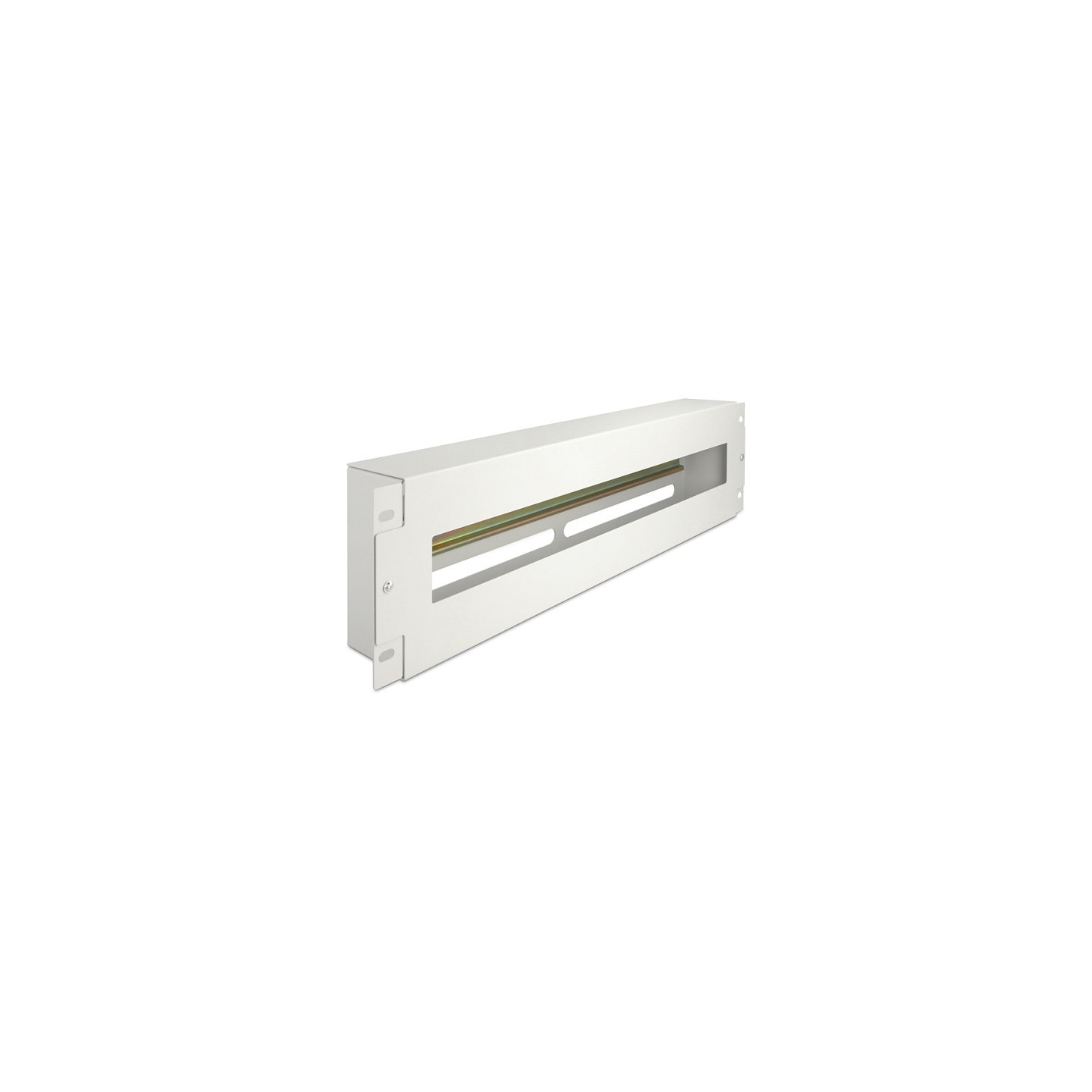 19? Schutzschalterleiste mit Abdeckung und Hutschiene 3 HE Metall grau — Buy in Cyprus with Fast Delivery