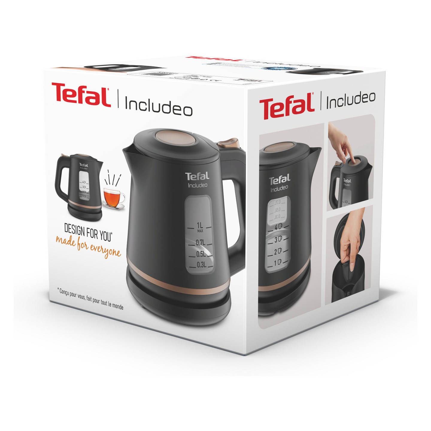 Tefal Wasserkocher Includeo — Buy in Cyprus with Fast Delivery