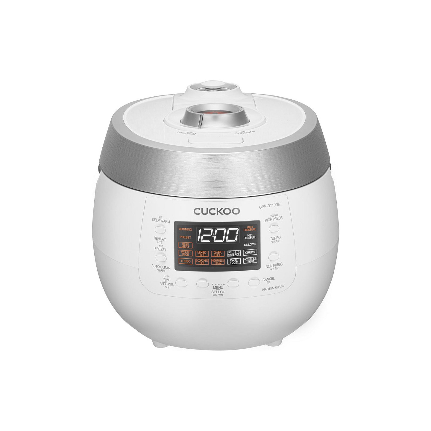 Cuckoo Reiskocher 1.80l CRP-RT1008F Twin Pressure — Buy in Cyprus with Fast Delivery