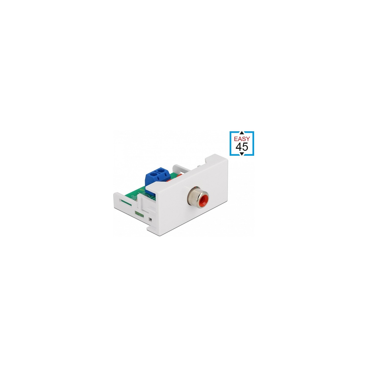 Easy 45 Modul Cinch Buchse 22.5 x 45 mm — Buy in Cyprus with Fast Delivery