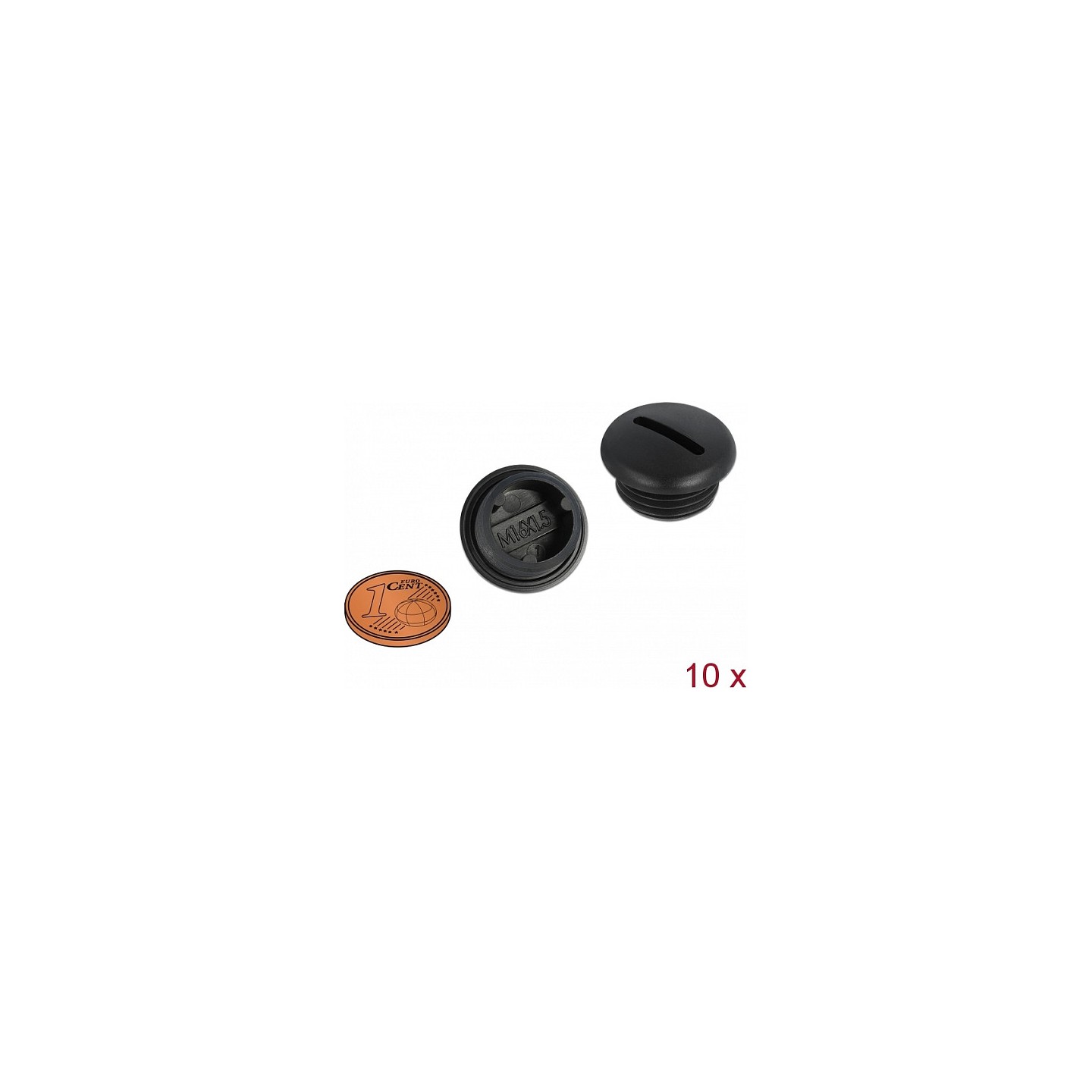 Verschlussstopfen M16 x 1.5 schwarz 10 Stück — Buy in Cyprus with Fast Delivery