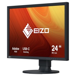 EIZO 61.0cm (24') CS2400S 16:10 HDMI+DP+USB-C IPS black — Buy in Cyprus with Fast Delivery