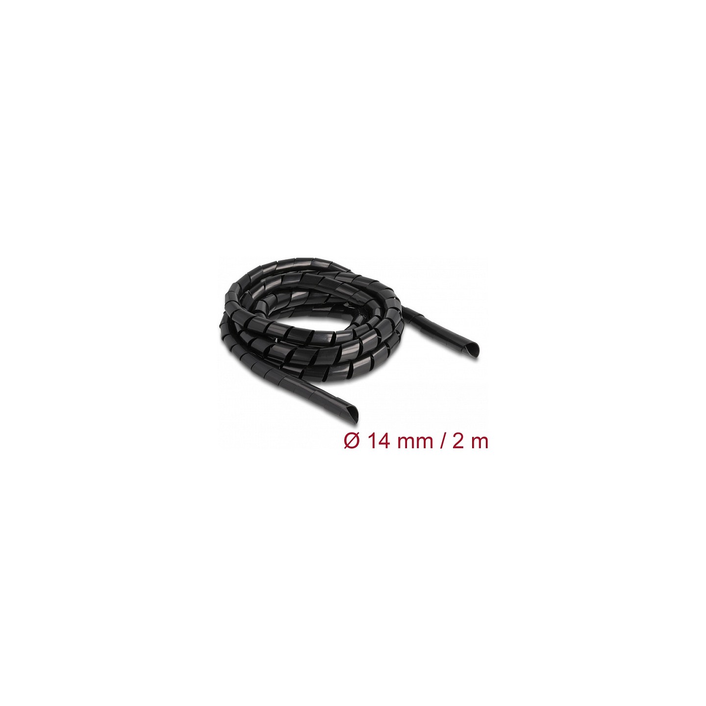 Spiralschlauch flexibel 2 m x 14 mm schwarz — Buy in Cyprus with Fast Delivery