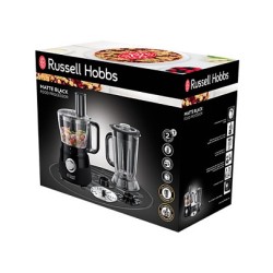 Russell Hobbs 24732-56 Matte Black Food Processor — Buy in Cyprus with Fast Delivery