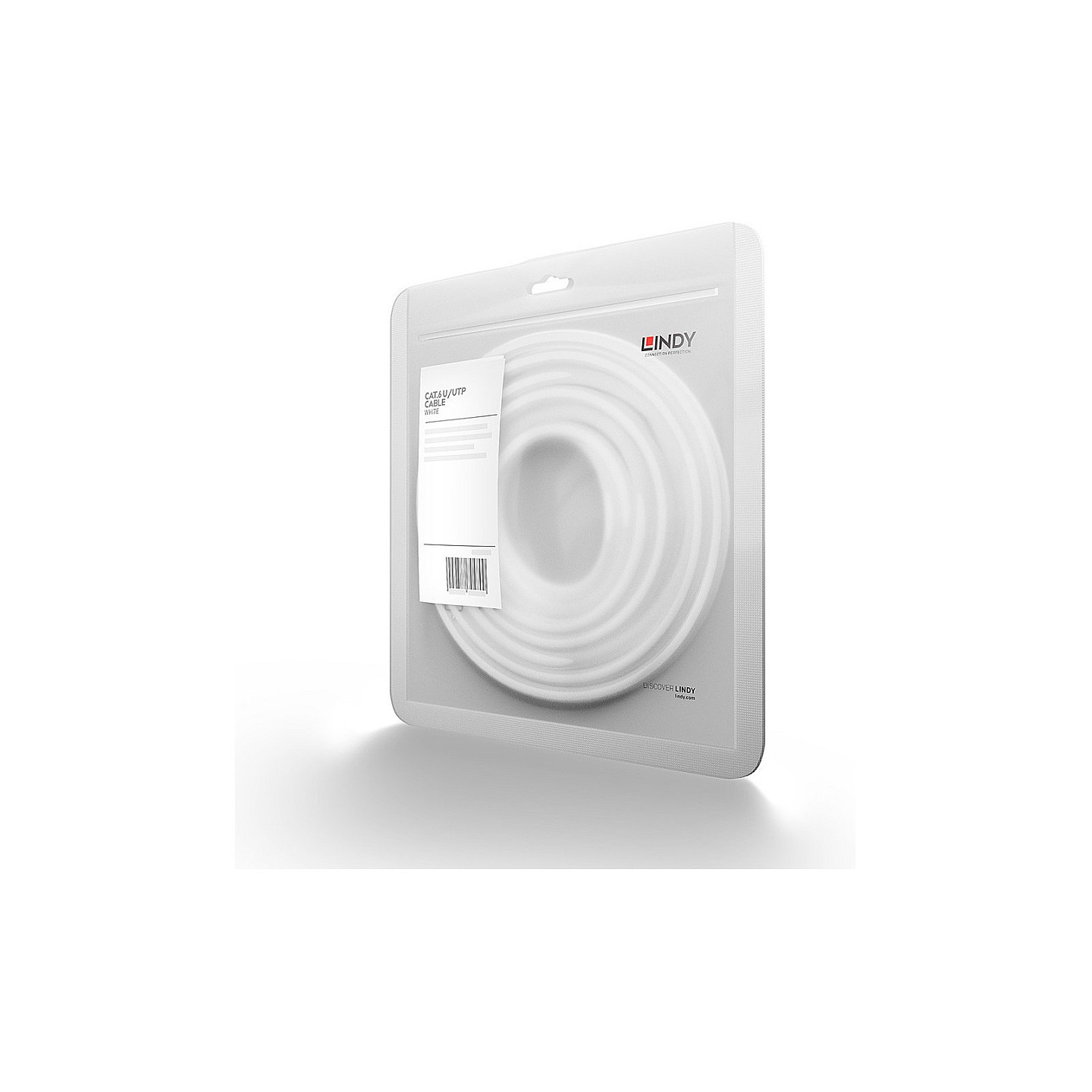 LINDY Patchkabel Cat6 U UTP weiß 0.30m — Buy in Cyprus with Fast Delivery