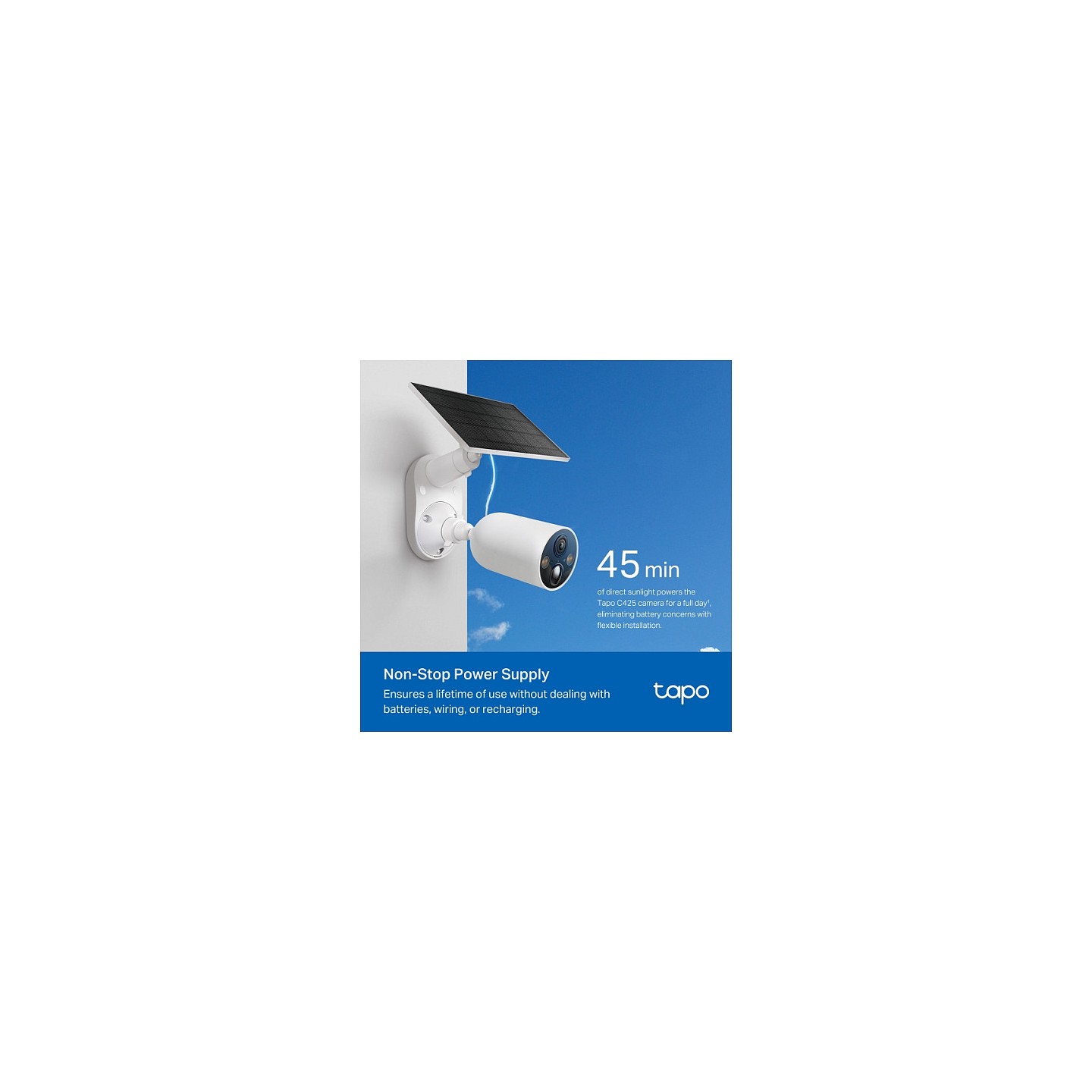 TP-Link Tapo C425 KIT(EU) Solarbetriebene Security Kamera Kit — Buy in Cyprus with Fast Delivery