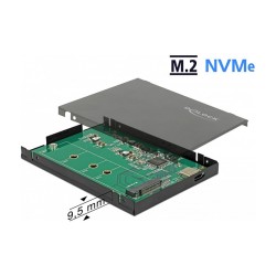 Externes 2.5? Gehäuse für M.2 NVMe PCIe SSD mit USB 3.1 Gen 2 USB Type-CTM — Buy in Cyprus with Fast Delivery