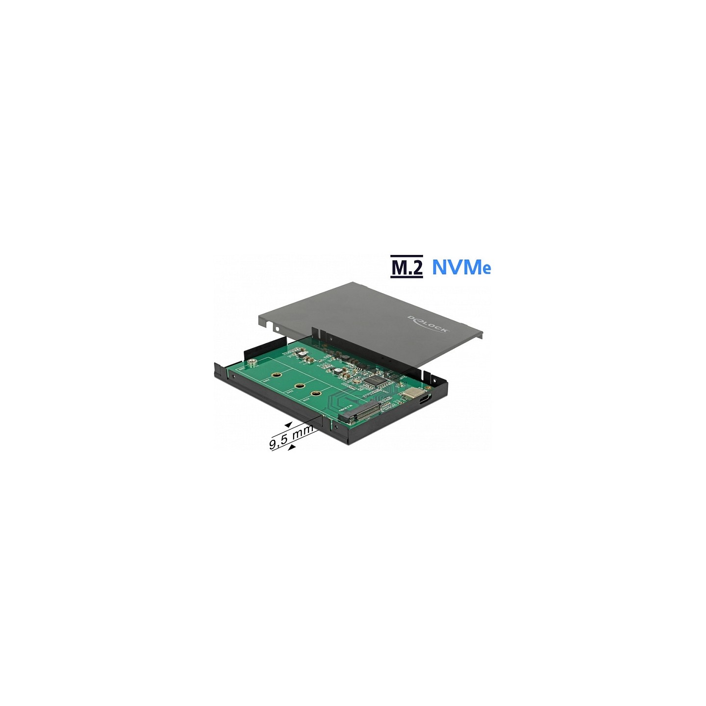 Externes 2.5? Gehäuse für M.2 NVMe PCIe SSD mit USB 3.1 Gen 2 USB Type-CTM — Buy in Cyprus with Fast Delivery