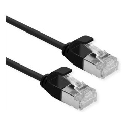 ROLINE U FTP DataCenter Patchkabel Cat.6A (Class EA). LSOH. slim. schwarz. 0.5 m — Buy in Cyprus with Fast Delivery