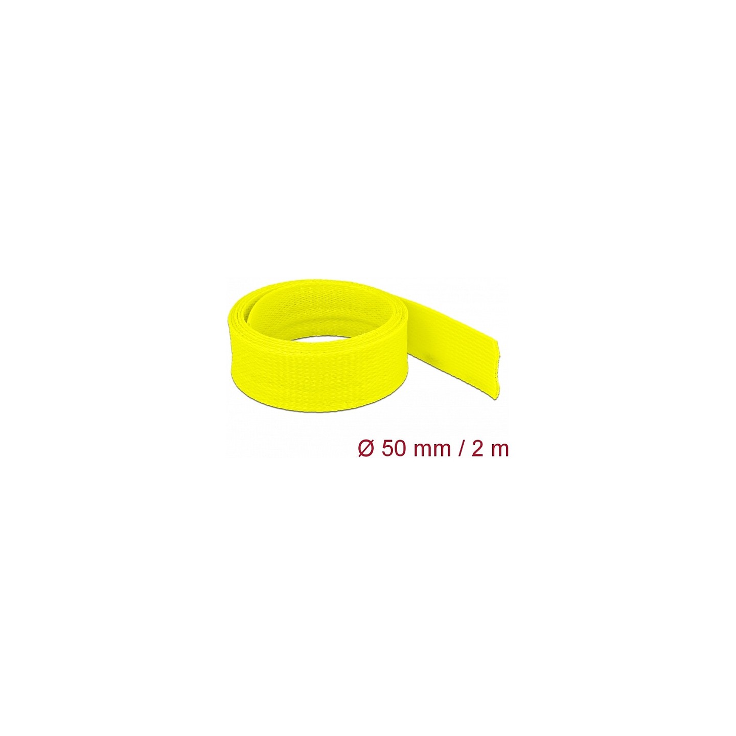 Geflechtschlauch dehnbar 2 m x 50 mm gelb — Buy in Cyprus with Fast Delivery