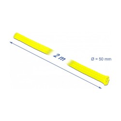 Geflechtschlauch dehnbar 2 m x 50 mm gelb — Buy in Cyprus with Fast Delivery
