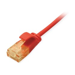 Equip Patchkabel Cat6A SlimFlex U UTP 0.15m rot LSZH 2xRJ45 Polybeutel — Buy in Cyprus with Fast Delivery