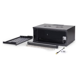 DIGITUS 19' Netzwerk-Set 4HE Wandgehuse und Zubehr schwarz — Buy in Cyprus with Fast Delivery