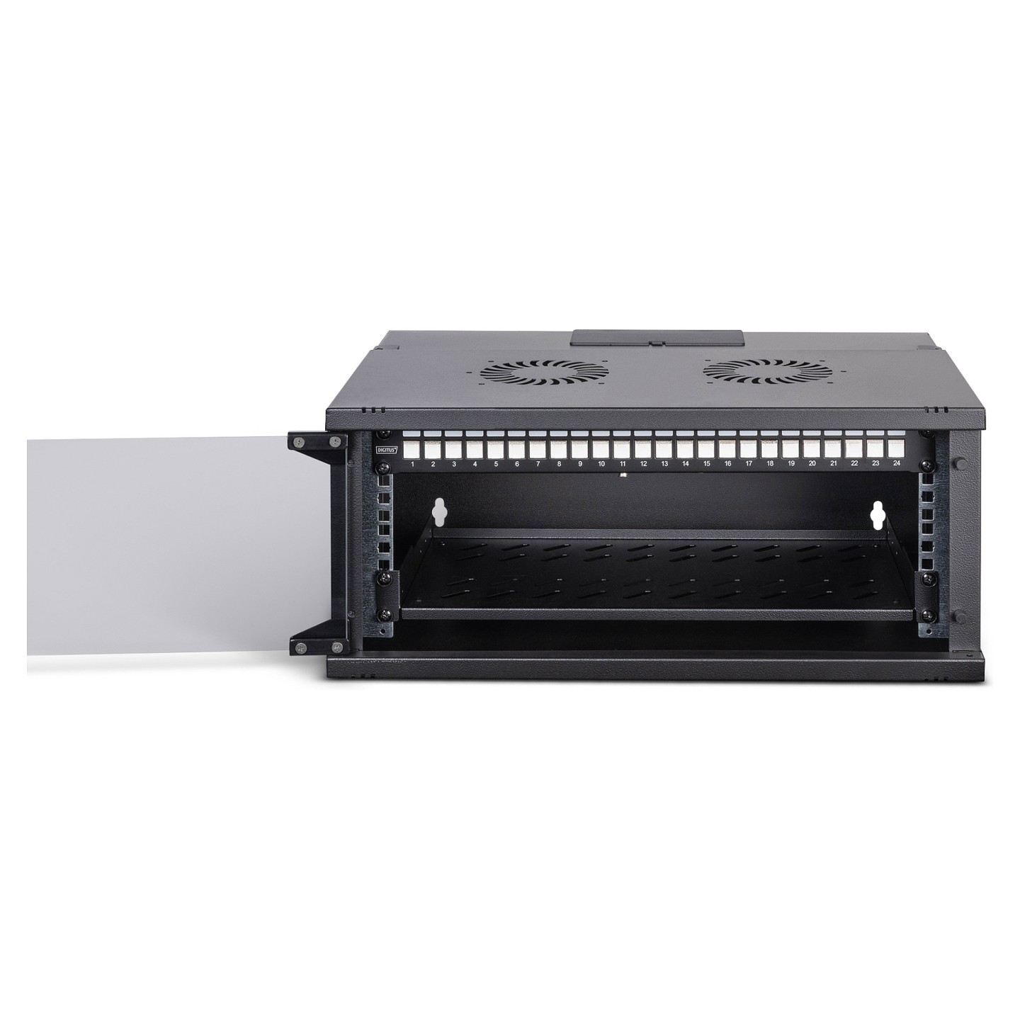 DIGITUS 19' Netzwerk-Set 4HE Wandgehuse und Zubehr schwarz — Buy in Cyprus with Fast Delivery