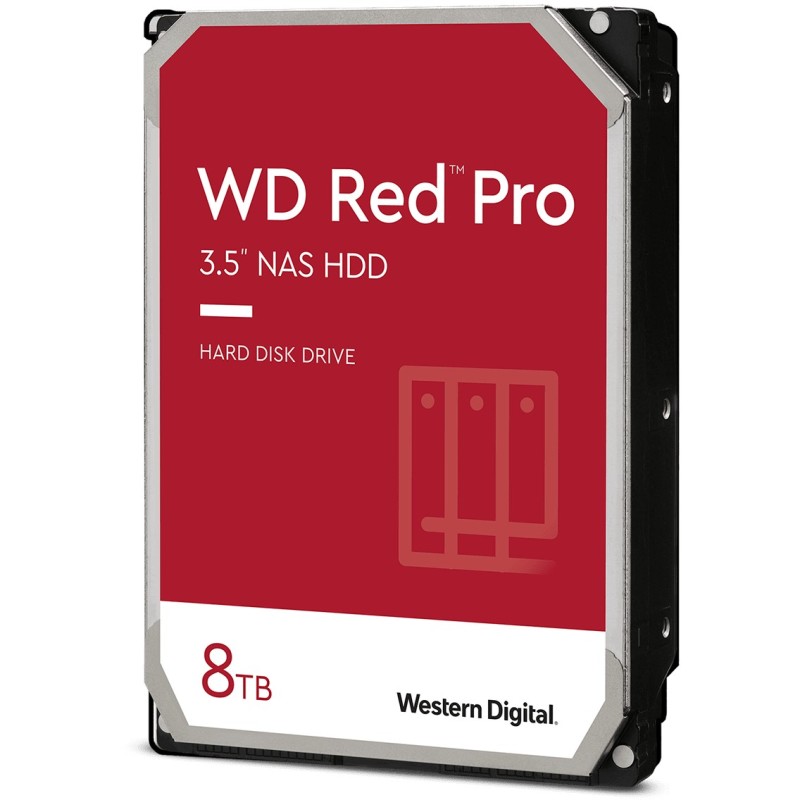 Buy WD Red Pro WD8005FFBX - 8TB 7200RPM 256MB Cache 3.5in SATA III NAS HDD in Cyprus, Nicosia, Limassol, Larnaka, Pafos