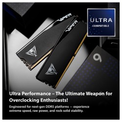 PC6000 Patriot 32GB (2x16) Viper Elite 5 Ultra RGB CL28 — Buy in Cyprus with Fast Delivery