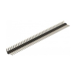 Delock Stiftleiste 40 Pin. Rastermaß 2.54 mm. 1-reihig. gewinkelt. 5 Stück — Buy in Cyprus with Fast Delivery