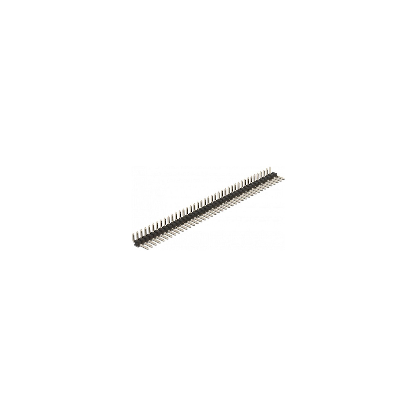 Delock Stiftleiste 40 Pin. Rastermaß 2.54 mm. 1-reihig. gewinkelt. 5 Stück — Buy in Cyprus with Fast Delivery