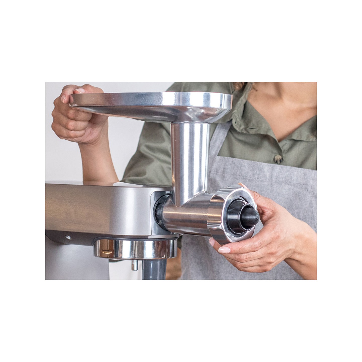Kenwood KAX950ME Fleischwolfaufsatz Polished — Buy in Cyprus with Fast Delivery