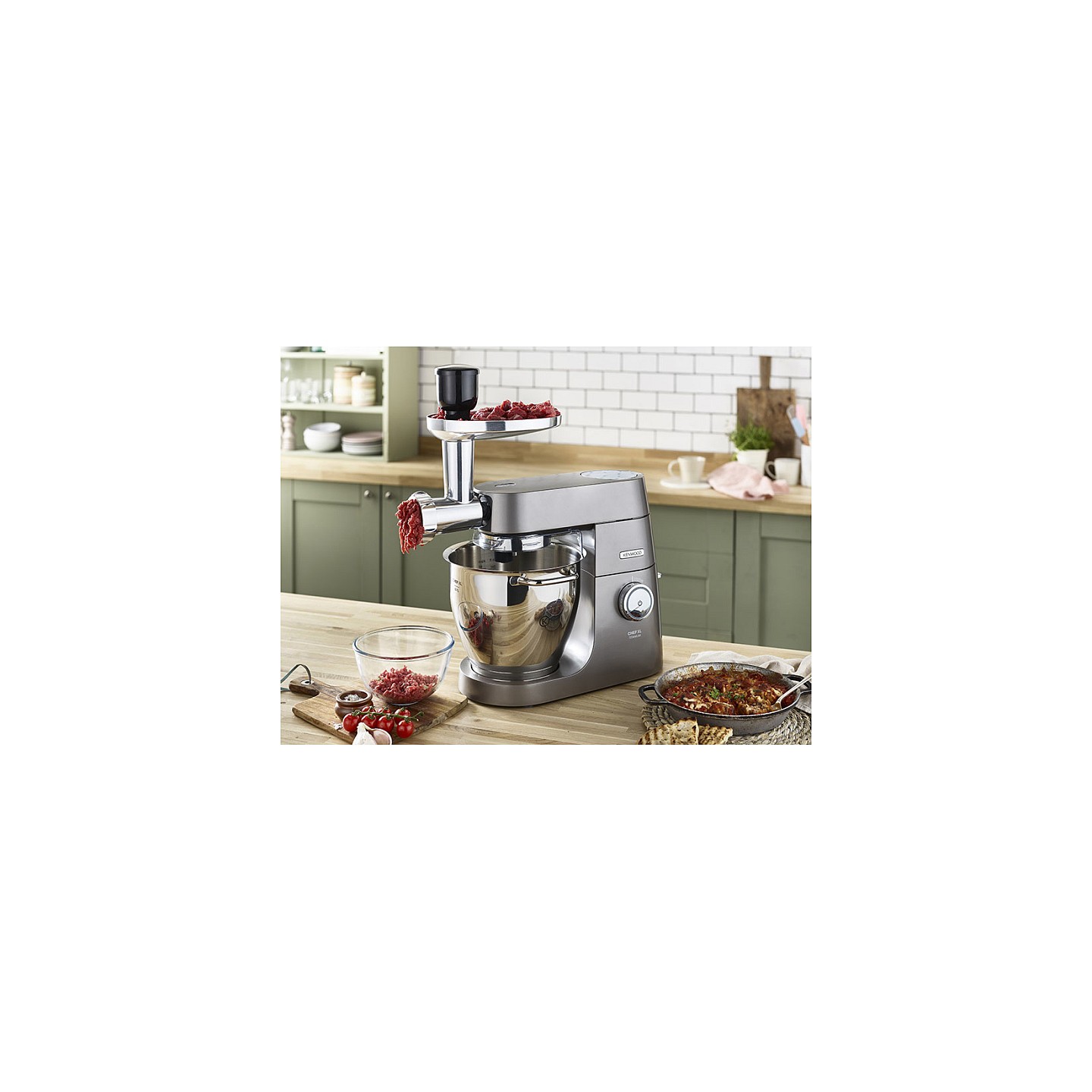Kenwood KAX950ME Fleischwolfaufsatz Polished — Buy in Cyprus with Fast Delivery