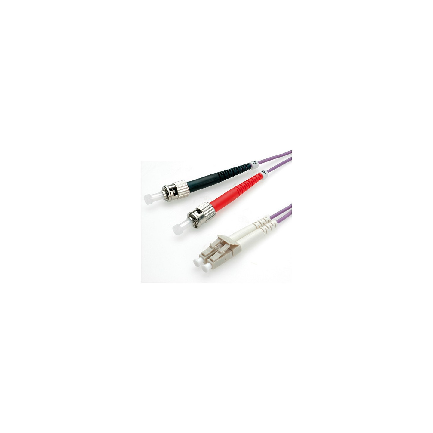 VALUE LWL-Kabel 50 125um OM4 LC ST violett 2m — Buy in Cyprus with Fast Delivery