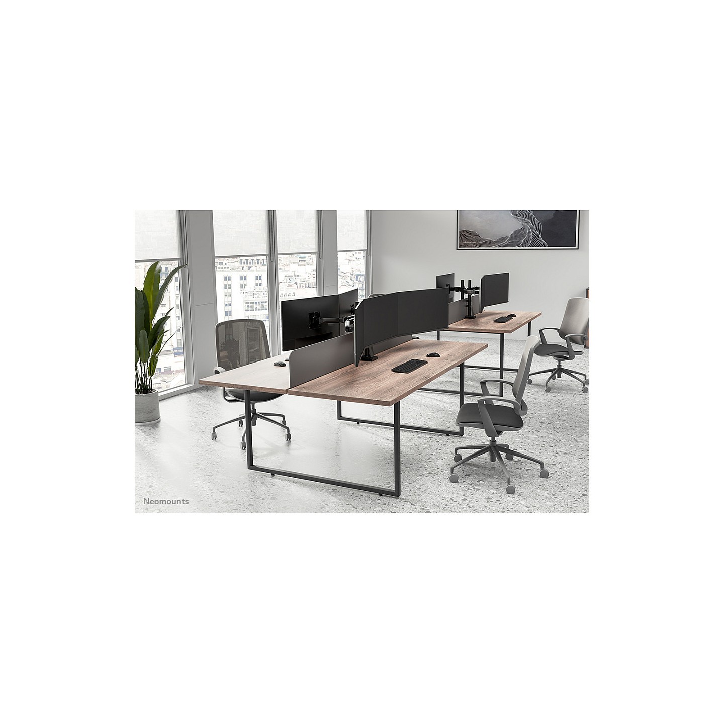 Neomounts NERO DS60-600BL3 Monitorarm - schwarz — Buy in Cyprus with Fast Delivery