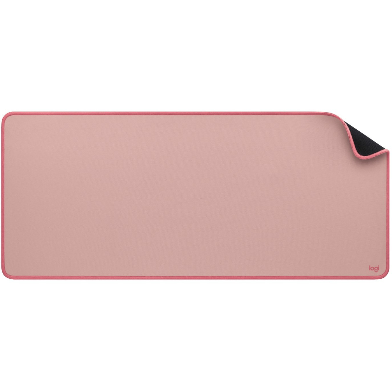 Logitech Studio Series Desk Mat - Dark Rose Pink, Spill-Resistant Nylon/Polyester, 700×300×2 mm