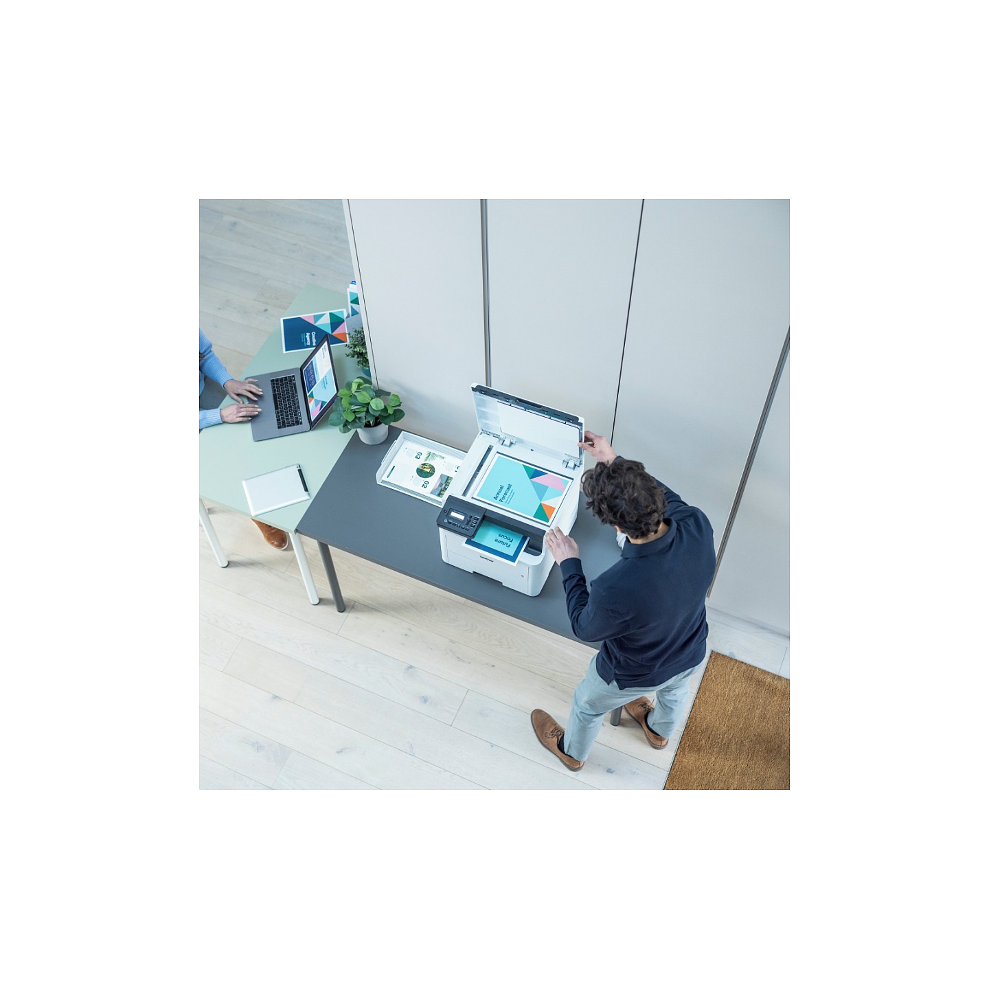 FL Brother DCP-L3520CDW Farblaser-Multifunktionsgerät — Buy in Cyprus with Fast Delivery