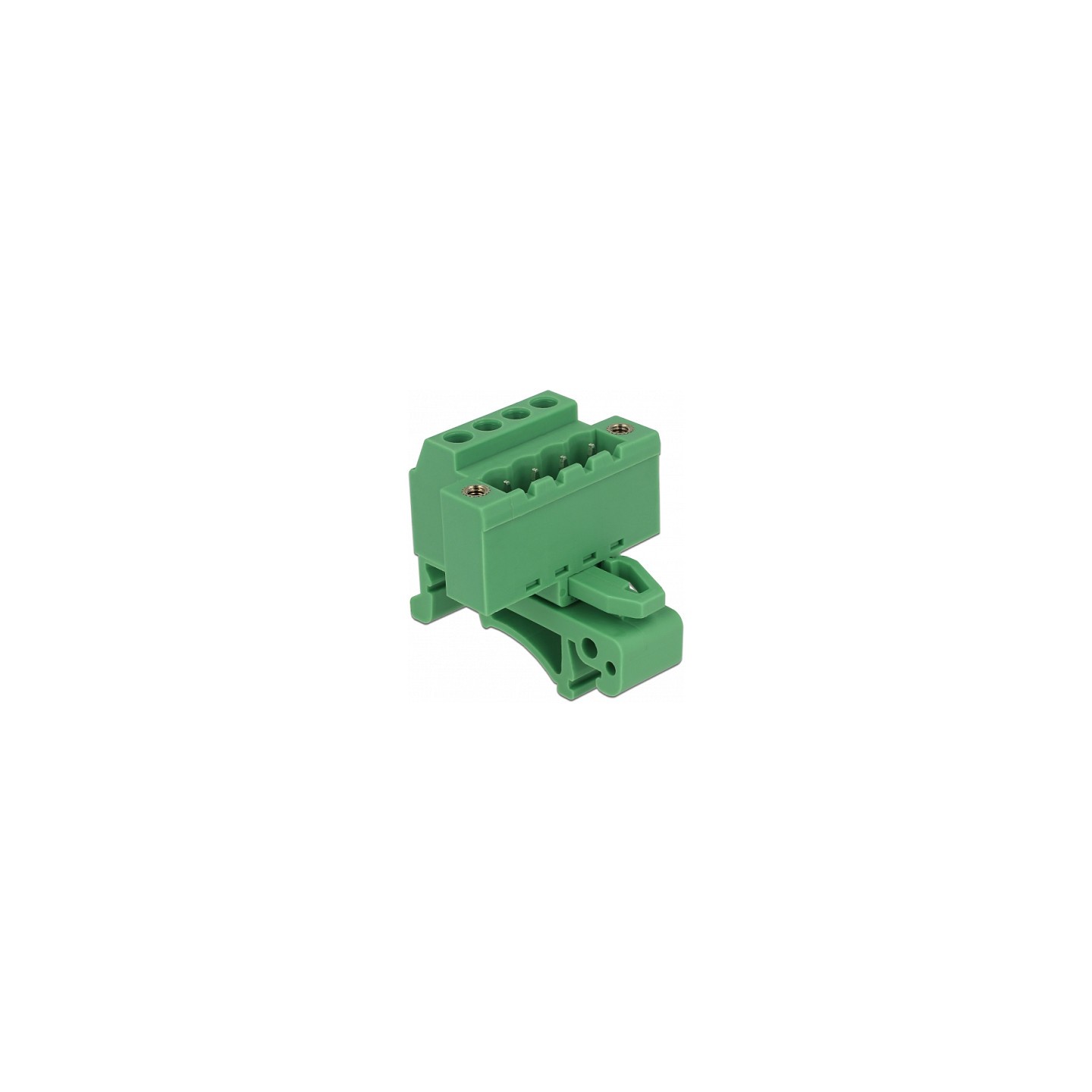 Terminalblock Set für Hutschienen 4 Pin mit Schraubverriegelung — Buy in Cyprus with Fast Delivery
