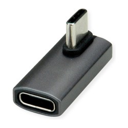 ROLINE USB4 Gen 3x2 Adapter Typ C ST BU. Aluminium. 90. gedreht. silberfarben — Buy in Cyprus with Fast Delivery