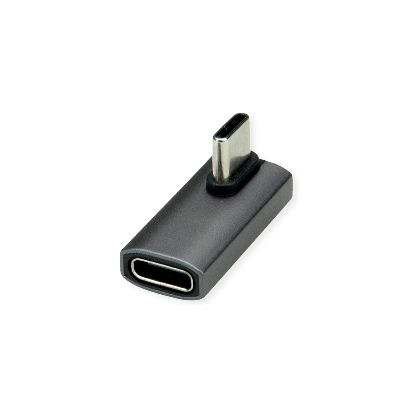 ROLINE USB4 Gen 3x2 Adapter Typ C ST BU. Aluminium. 90. gedreht. silberfarben — Buy in Cyprus with Fast Delivery