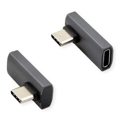 ROLINE USB4 Gen 3x2 Adapter Typ C ST BU. Aluminium. 90. gedreht. silberfarben — Buy in Cyprus with Fast Delivery